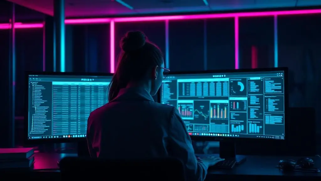 Finance lead reviewing payroll and org charts