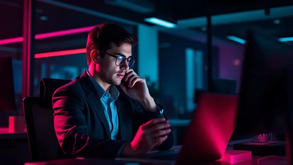 Sales rep answering a new lead instantly